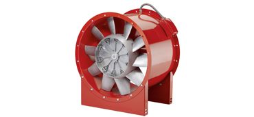 Brandgas ventilatoren 